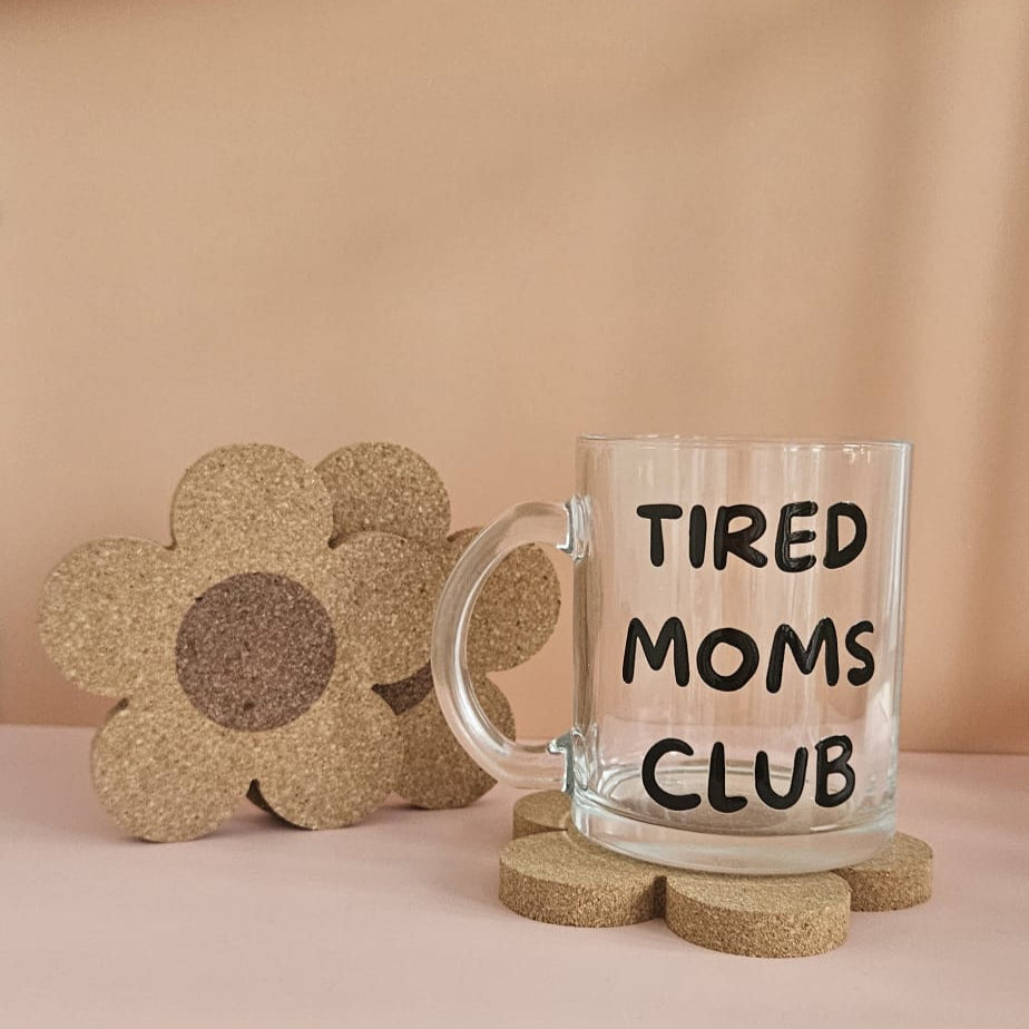 Blumenförmiger Korkuntersetzer – nachhaltiger Untersetzer aus Naturkork in Blumenform, ideal für Gläser, Tassen oder kleine Vasen, stilvoll & umweltfreundlich