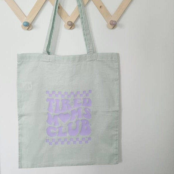 Tired Moms Club Canvas Bag