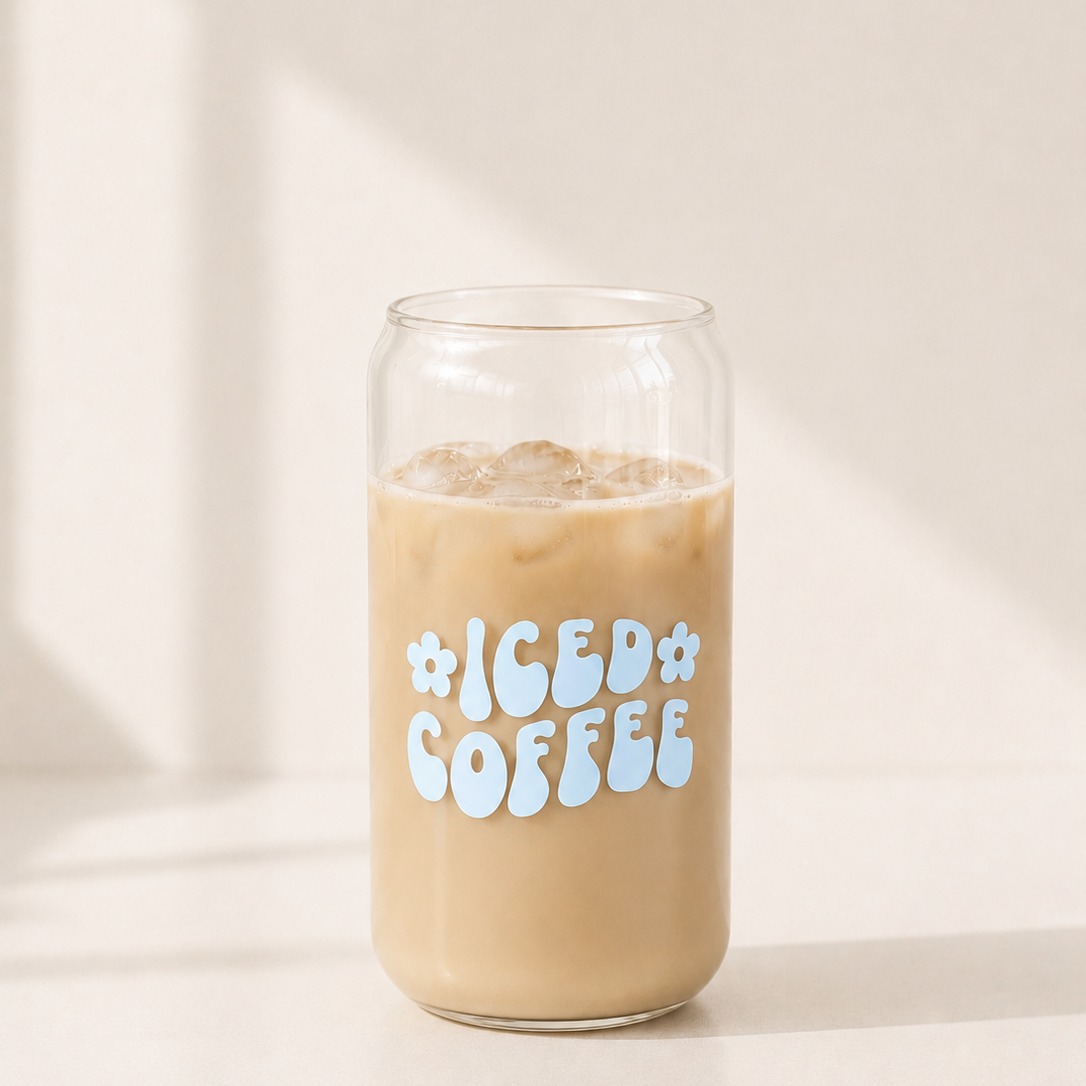 Daily Iced Coffee Glas