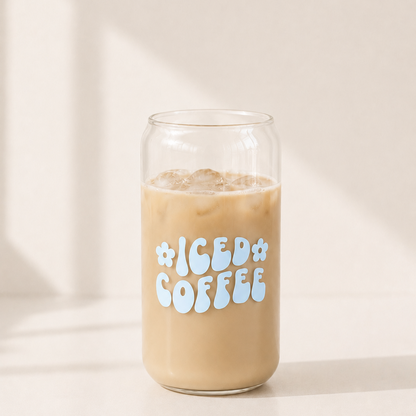Daily Iced Coffee Glas
