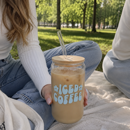Daily Iced Coffee Glas