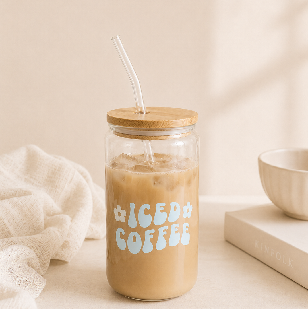 Daily Iced Coffee Glas
