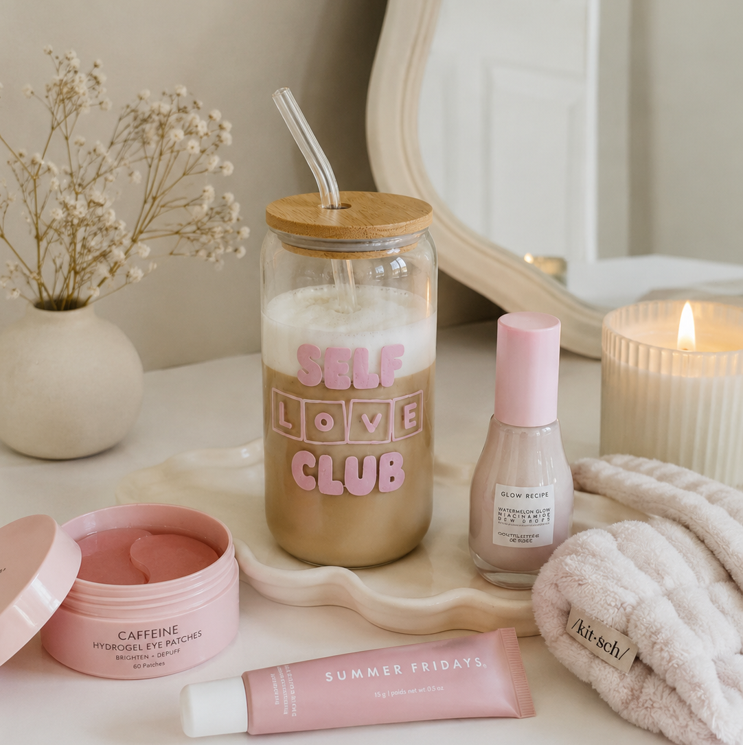 Self Love Club Trinkglas