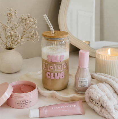 Self Love Club Trinkglas