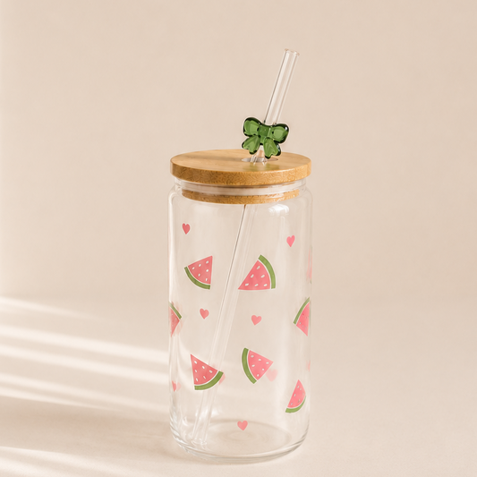 Melonen Iced Coffee Glas