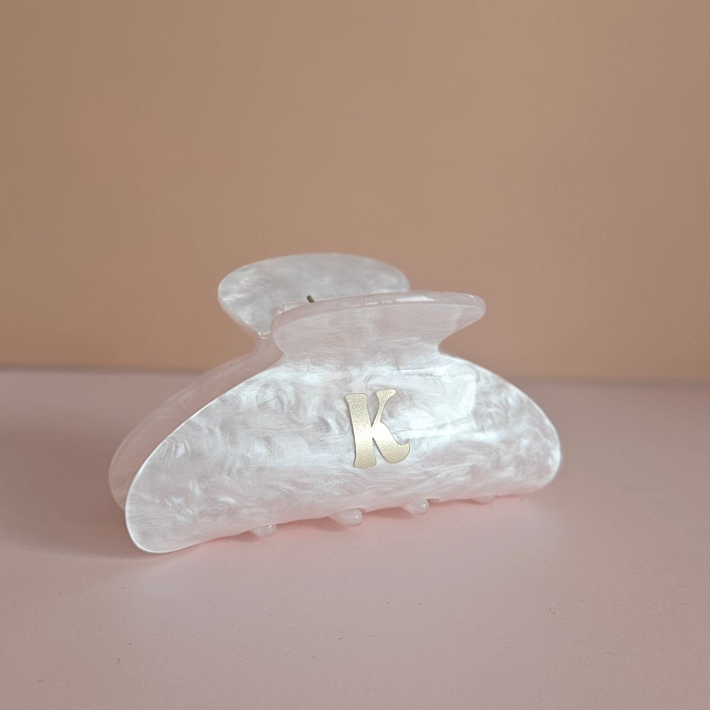 Personalisierte Haarklammer mit Buchstabe